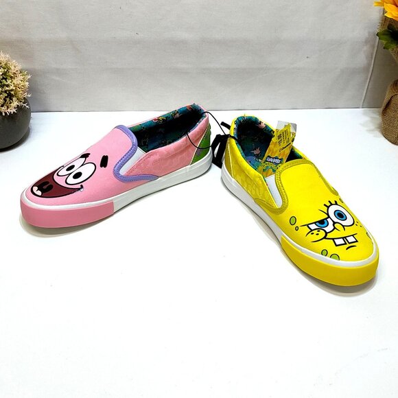 Nickelodeon SpongeBob SquarePants Patrick Star Women Slip-On Size 6.5 Ground Up - Picture 2 of 8